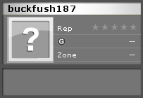 BUCKFUSH187's Gamercard