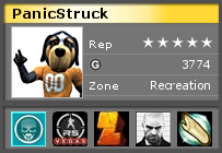 Panicstruck's Gamercard