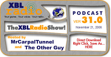 Right Click and Download XBLR Podcast v31.0 now!